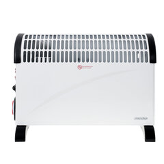 Mesko MS 7741w elektrinis konvektorinis šildytuvas, laikmatis, turbo ventiliatorius, termostatas <45dB 2000W Easy heater kaina ir informacija | Ventiliatoriai | pigu.lt