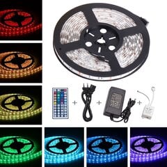 RGB LED juosta 5M 16 spalvų. "44 KEY" ProLine kaina ir informacija | Elektros jungikliai, rozetės | pigu.lt