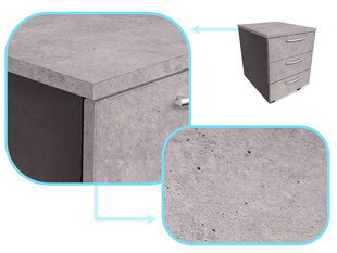 Folijos rulonas lipnios tapetų faneros mėlynai pilkos spalvos cemento 1,22x50m StoreGd kaina ir informacija | Sandarinimo medžiagos | pigu.lt