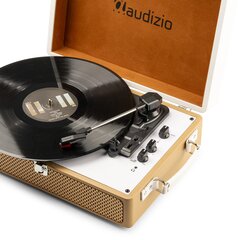 Проигрыватель Audizio RP119, золотой цена и информация | Проигрыватели для пластинок, патефоны | pigu.lt