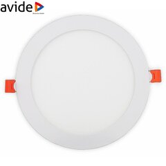 Avide LED Lubinis šviestuvas 12W 4000K Ø170mm apvalus kaina ir informacija | Įmontuojami šviestuvai, LED panelės | pigu.lt