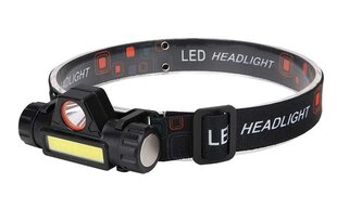 Trizand USB LED žibintuvėlis ant galvos kaina ir informacija | Žibintuvėliai, prožektoriai | pigu.lt