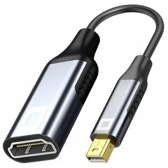 CO2 АДАПТЕР MINI DISPLAYPORT HDMI 2.0 КАБЕЛЬ DP - HDMI FHD 240HZ 4K 60HZ HDR цена и информация | Адаптеры, USB-разветвители | pigu.lt