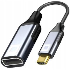 CO2 ADAPTERIS USB-C EKRANO PRIEVADAS 1.4 KABELIO ADAPTERIS USB C TIPO DP 8K 60HZ kaina ir informacija | Adapteriai, USB šakotuvai | pigu.lt