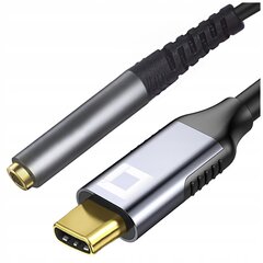 CO2 ADAPTERIS USB-C MINI JACK 3,5 MM ADAPTERIO PAPILDOMAS KABELIS SAMSUNG DAC 128K kaina ir informacija | Adapteriai, USB šakotuvai | pigu.lt