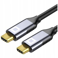 CO2 KABELIS USB-C GREITAS ĮKROVIMAS THUNDERBOLT 3 10GBPS 100W USB C TIPO 4K 3M kaina ir informacija | Krovikliai telefonams | pigu.lt