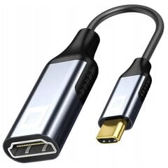 CO2 ADAPTERIS USB-C HDMI KABELIS ŠAKOTUVO ADAPTERIS USB C TIPO Į HDMI MHL HD 4K 60HZ kaina ir informacija | Adapteriai, USB šakotuvai | pigu.lt