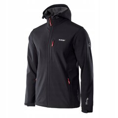 Softshell striukė vyrams Hi-Tec Caen, L, XL, XXL, juoda kaina ir informacija | Vyriškos striukės | pigu.lt