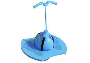 Šokinėjimo kamuolys su rankena "Pogo Jumper", mėlynas kaina ir informacija | Balansinės lentos ir pagalvės | pigu.lt