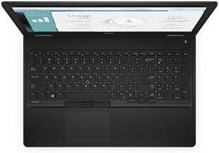 Dell Latitude 5580 15.6", Intel Core i7-7820HQ, 16GB, 256GB SSD, WIN 10 Pro, Juodas kaina ir informacija | Nešiojami kompiuteriai | pigu.lt