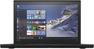 Lenovo ThinkPad T560 15.6", Intel Core i5-6300U, 8GB, 256GB SSD, WIN 10 Pro, Juodas цена и информация | Ноутбуки | pigu.lt