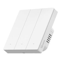 Inteligentny przełącznik ścienny WiFi M5-3C-86W Matter (3-kanałowy) цена и информация | Выключатели, розетки | pigu.lt