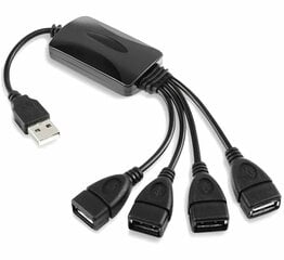 4 prievadų usb šakotuvas цена и информация | Адаптеры, USB-разветвители | pigu.lt