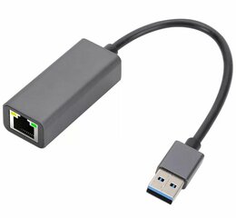 USB 3.0 tinklo plokštė su RJ45 цена и информация | Адаптеры, USB-разветвители | pigu.lt