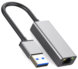 USB 3.0 tinklo plokštė su RJ45 kaina ir informacija | Adapteriai, USB šakotuvai | pigu.lt