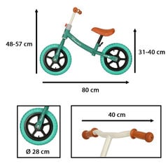 Trike Fix Balance turkio spalvos krosinis dviratis KidsPro kaina ir informacija | Dviračiai | pigu.lt