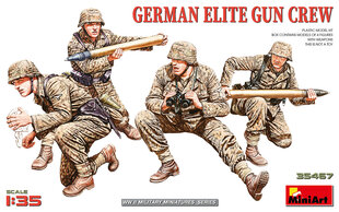 Klijuojamas Modelis MiniArt 35467 German Elite Gun Crew 1/35 kaina ir informacija | Klijuojami modeliai | pigu.lt