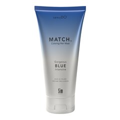 Tonuojanti plaukų kaukė SensiDO Match Gorgeous Blue (Intensive) 200 ml kaina ir informacija | Balzamai, kondicionieriai | pigu.lt