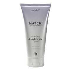 Tonuojanti plaukų kaukė SensiDO Match Illuminating Platinum (Natural) 200 ml kaina ir informacija | Balzamai, kondicionieriai | pigu.lt