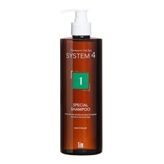 Normaliems ir riebiems plaukams ir galvos odai System4 1 Special Shampoo 500 ml kaina ir informacija | Šampūnai | pigu.lt