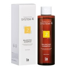 Dažyti plaukai ir sausa galvos oda System4 2 Balancing Shampoo 250 ml kaina ir informacija | Šampūnai | pigu.lt