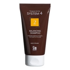 Dažyti plaukai ir sausa galvos oda System4 2 Balancing Shampoo 75 ml kaina ir informacija | Šampūnai | pigu.lt