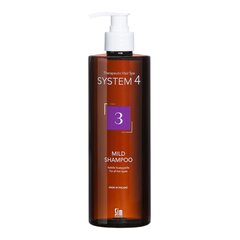 Visų tipų plaukams System4 3 Mild Shampoo 500 ml kaina ir informacija | Šampūnai | pigu.lt