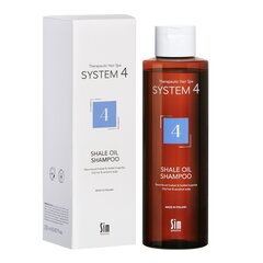 Pernelyg riebūs plaukai ir jautri galvos oda System4 4 Shale Oil Shampoo 250 ml kaina ir informacija | Šampūnai | pigu.lt