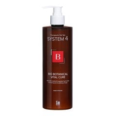 Kondicionierius slenkantiems plaukams System4 Bio Botanical Vital Cure 500ml kaina ir informacija | Priemonės plaukų stiprinimui | pigu.lt