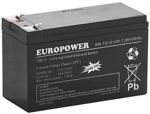 AGM akumuliatorius Europower EPL T1, 12V 72Ah kaina ir informacija | Akumuliatoriai | pigu.lt