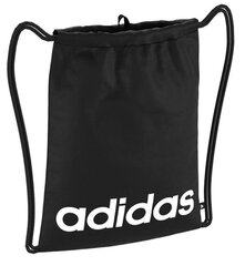 Сумка для обуви adidas Linear Gymsack, черная, GN1923, спортивная цена и информация | Школьные рюкзаки, спортивные сумки | pigu.lt