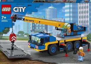 Prekė su pažeista pakuote. 60324 LEGO® City Mobilusis kranas kaina ir informacija | Žaislai vaikams su pažeista pakuote | pigu.lt