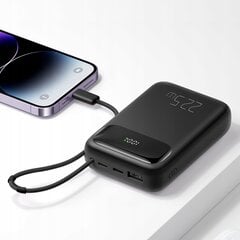 MCDODO POWERBANK 10000MAH SU EKRANU USB USB-C 22,5W + LIGHTNING KABELIS kaina ir informacija | Atsarginiai maitinimo šaltiniai (power bank) | pigu.lt