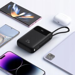 MCDODO POWERBANK 20000MAH SU EKRANU USB USB-C 22.5W + LIGHTNING KABELIS kaina ir informacija | Atsarginiai maitinimo šaltiniai (power bank) | pigu.lt