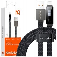 MCDODO ЗАРЯДНОЕ УСТРОЙСТВО USB LIGHTNING БЫСТРАЯ ЗАРЯДКА КАБЕЛЬ ДЛЯ IPHONE 1M ПРИВЕЛО цена и информация | Зарядные устройства для телефонов | pigu.lt