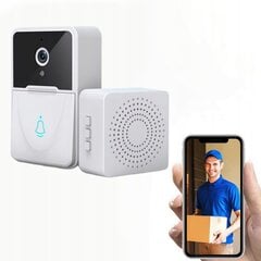 Durų skambutis su vazdo stebėjimo kamera SMART DOORBELL, WI FI kaina ir informacija | Domofonai | pigu.lt