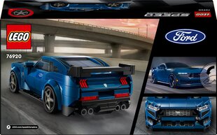 Prekė su pažeista pakuote. 76920 LEGO® Speed Champions Sportinis automobilis Ford Mustang Dark Horse kaina ir informacija | Žaislai vaikams su pažeista pakuote | pigu.lt