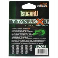 TITANUM X8 HOKKAIDO 0,14 MM 20,6 KG 150 M ILGIO MEŠKERĖS kaina ir informacija | Kiti žvejybos reikmenys | pigu.lt