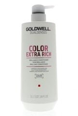 Prekė su pažeidimu.Kondicionierius dažytiems plaukams Goldwell Color Extra Rich, 1000 ml kaina ir informacija | Prekės su pažeidimu | pigu.lt