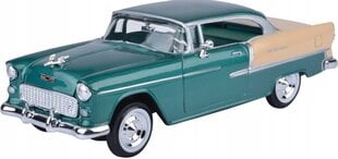 Automobilio modeliukas Die Cast Chevrolet Bel Air 1955, žalias 3229 kaina ir informacija | Žaislai berniukams | pigu.lt