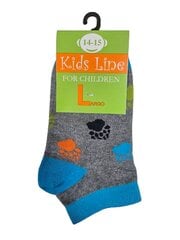 Короткие хлопковые носки для мальчиков 314 Largo, серые цена и информация | Носки, колготки для мальчиков | pigu.lt