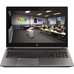 HP ZBook 15 G6;Intel Core i7-9750H (6C/12T, 2,6/4,5 ГГц, 12 МБ)|32 ГБ ОЗУ DDR4|Quadro T2000 Max-Q 4 ГБ 15,6 дюйма FHD (1920x1080) матовый (AG) IPS | SSD-накопитель 1 ТБ|Intel 802.11 топор WI-FI 6, цена и информация | Ноутбуки | pigu.lt