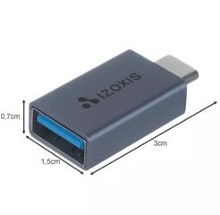 USB - USB-C adapteris kaina ir informacija | Adapteriai, USB šakotuvai | pigu.lt