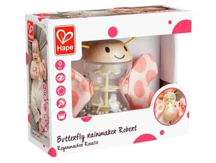 Barškutis Hape Butterfly Rainmaker Robert E8531B kaina ir informacija | Žaislai kūdikiams | pigu.lt