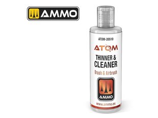 AMMO MIG - ATOM Thinner and Cleaner (akrilinių dažų skiediklis ir valiklis), 60 ml, 20510 kaina ir informacija | Piešimo, tapybos, lipdymo reikmenys | pigu.lt