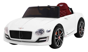 Vienvietis elekromobilis vaikams Bentley EXP12, baltas kaina ir informacija | Elektromobiliai vaikams | pigu.lt