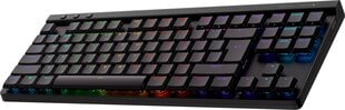 Logitech G515 TKL, GL Tactile, Juoda, US kaina ir informacija | Klaviatūros | pigu.lt