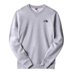 M sd crew tnf the north face nf0a7x1idyx vīriešiem pilka men's grey цена и информация | Мужские толстовки | pigu.lt