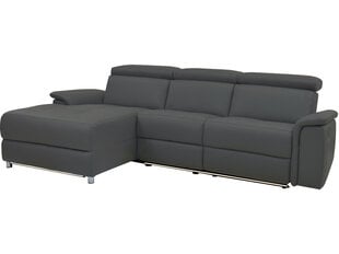 Sofa-reglaineris Loft24, pilka kaina ir informacija | Sofos | pigu.lt