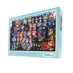 Dėlionė katinai, 1000 dalių kaina ir informacija | Dėlionės (puzzle) | pigu.lt